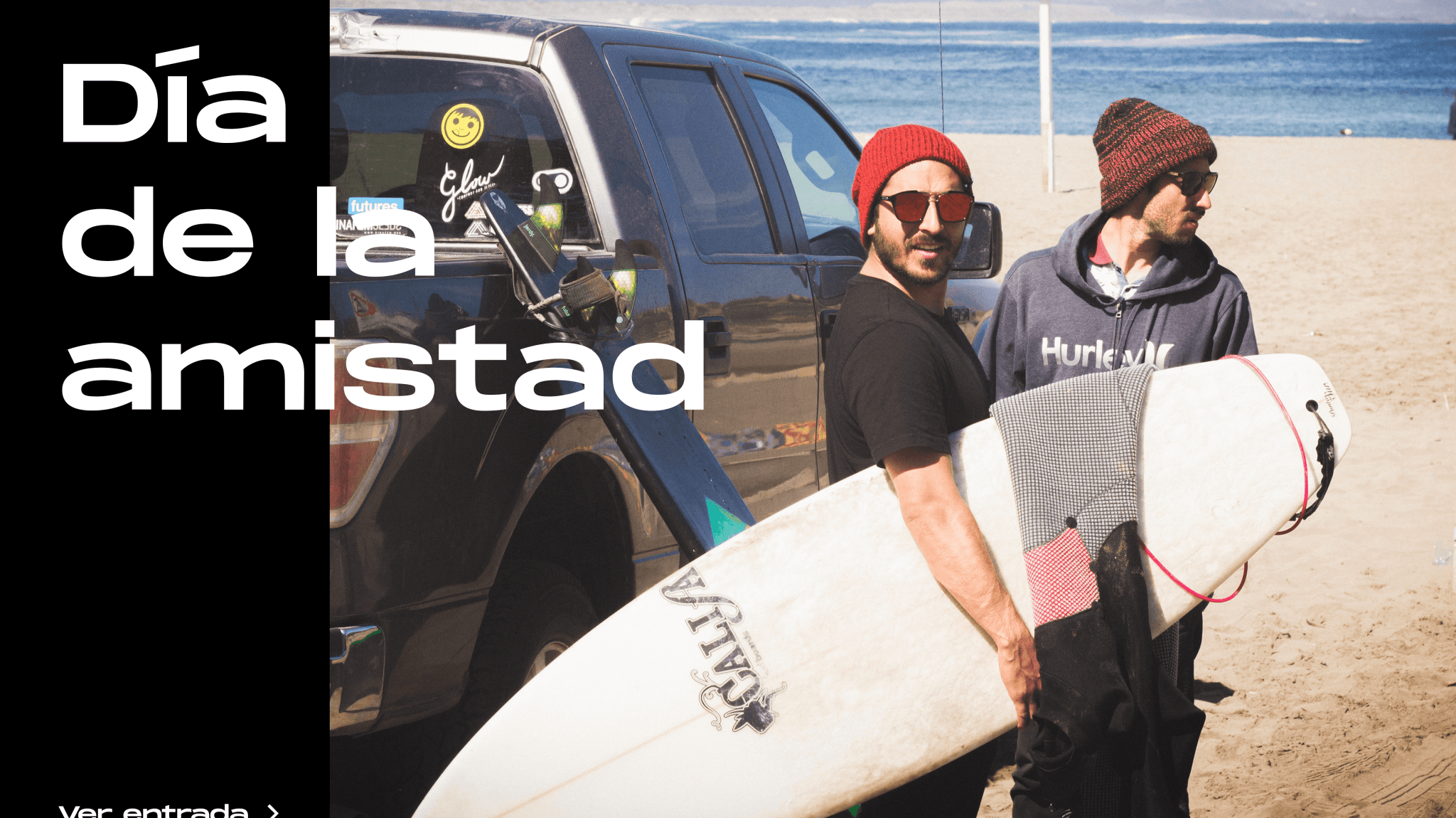 Día de la amistad: Mira este regalito gorros de lana y lentes de sol - Reckless