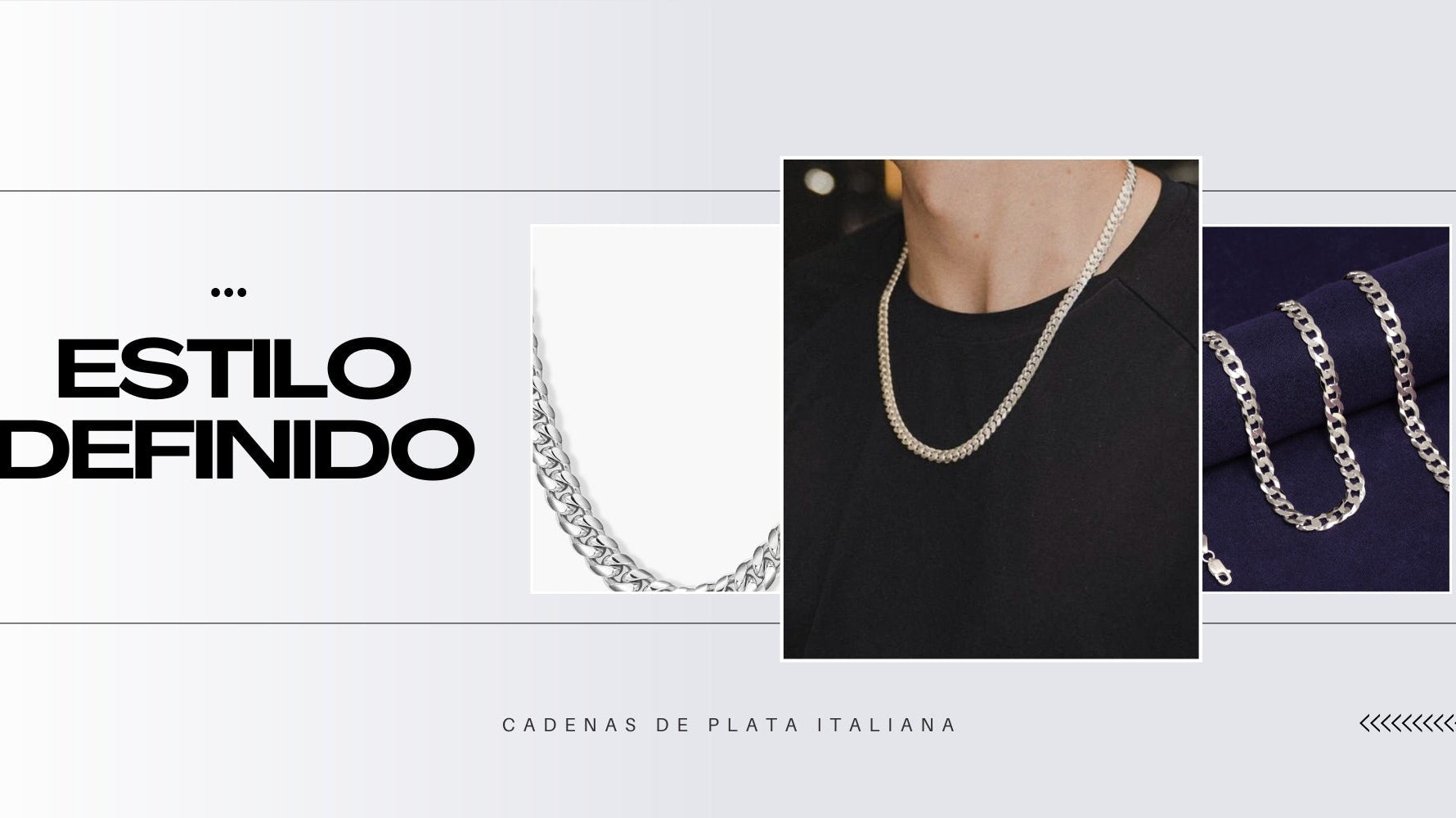 El accesorio que sabes que necesitas: nuevas cadenas de plata 925 - Reckless