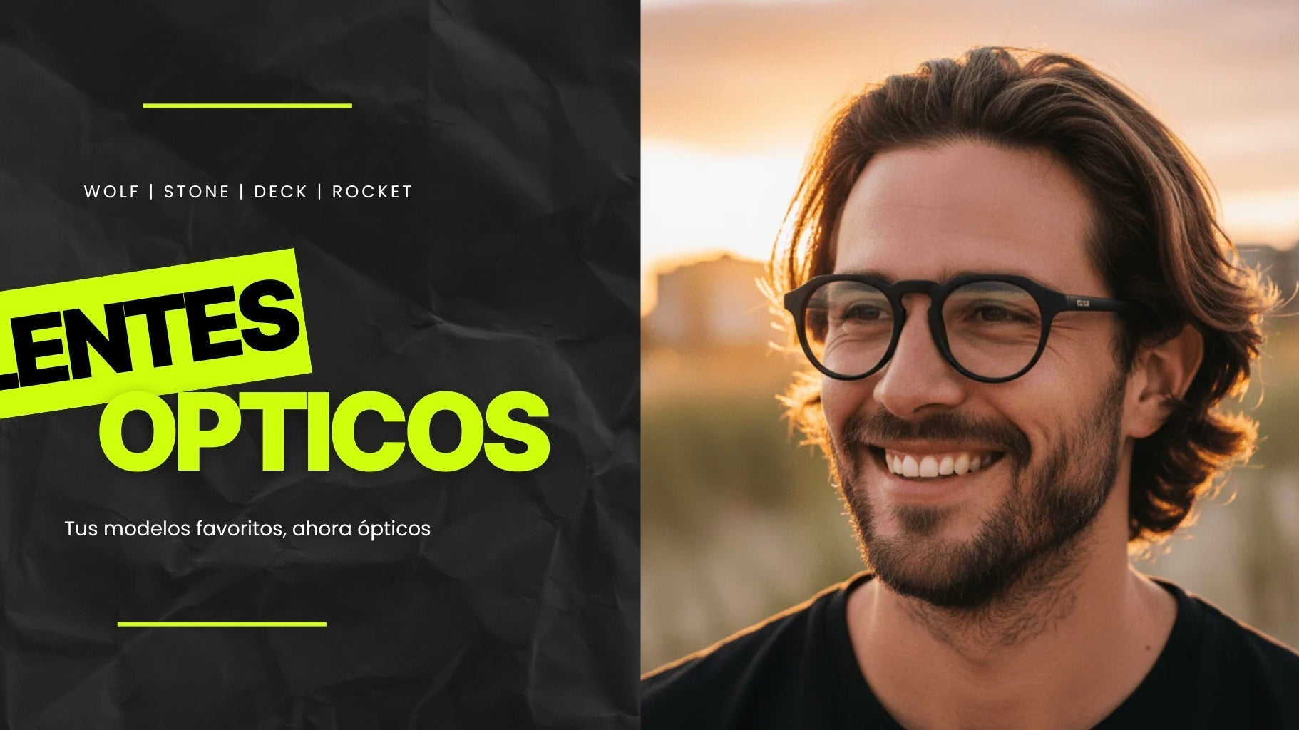 Podrá fallar la vista, pero no el estilo: llegaron los lentes Reckless Ópticos - Reckless