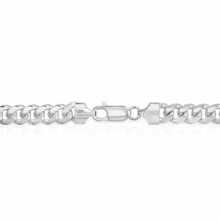 Cadena de Plata Italiana 925 Grumet 6.8 mm - Reckless