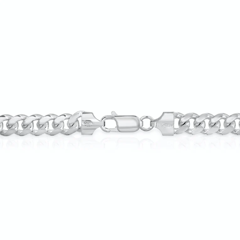 Cadena de Plata Italiana 925 Grumet 6.8 mm - Reckless