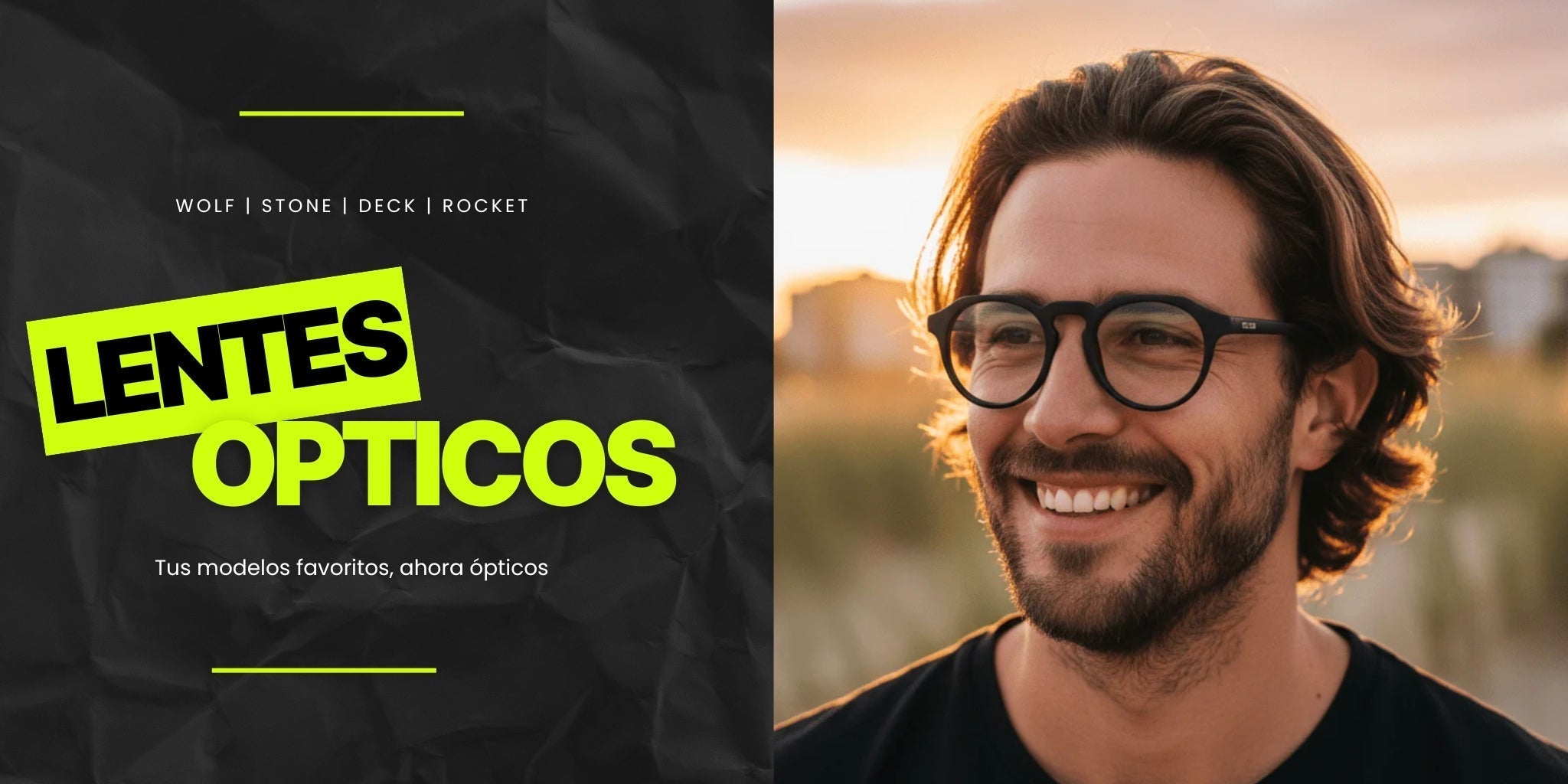 Podrá fallar la vista, pero no el estilo: llegaron los lentes Reckless Ópticos - Reckless