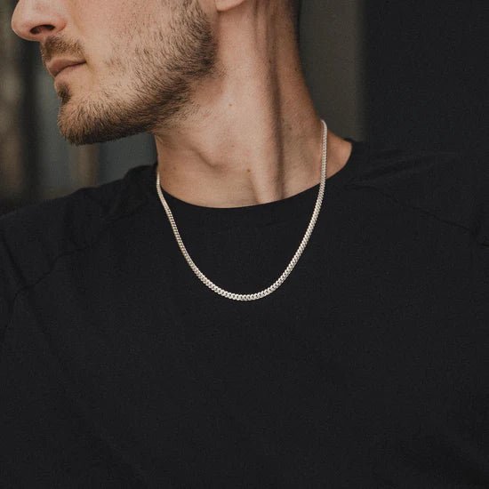 Cadena de Plata Italiana 925 Grumet 4 mm - Reckless