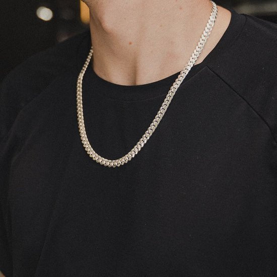 Cadena de Plata Italiana 925 Grumet 6.8 mm - Reckless