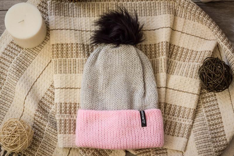 Floater Grey/pink foxy - Reckless Beanie