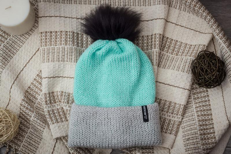 Floater Mint/Grey - Reckless Beanie