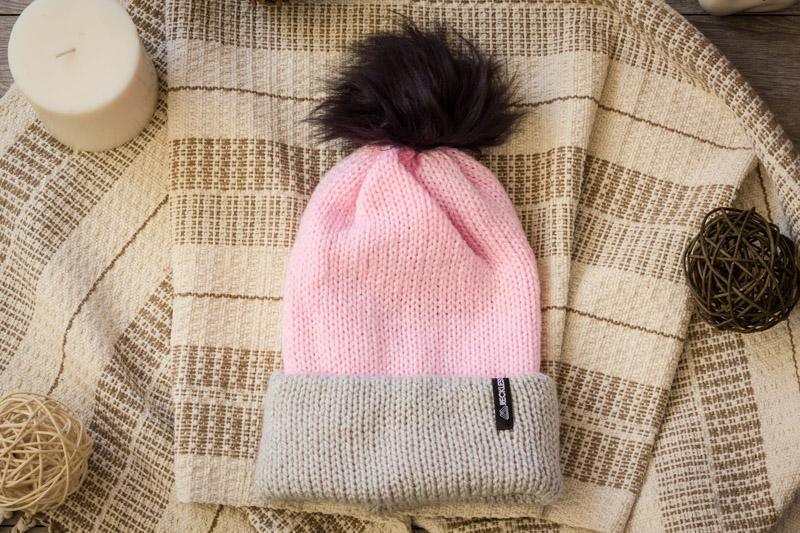 Floater Pink/grey foxy - Reckless Beanie